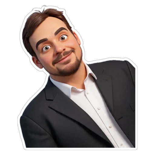 Florian Tognella als Comicfigur